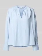Bluzki damskie - Bluzka o kroju relaxed fit z czystej wiskozy - miniaturka - grafika 1