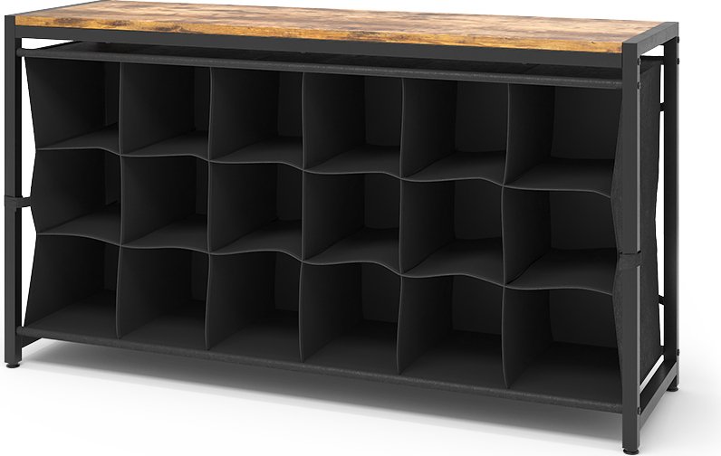 Vicco Szafka na buty Fyrk, 100 x 54.5 cm, Rustykalny dąb