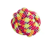 Zabawki dla psów - Dingo Piłka Parrot pleciona ze sznura 39063-uniw - miniaturka - grafika 1