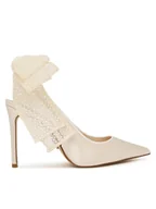 Sandały damskie - Steve Madden Sandały Teacup-P 11005220 Biały - miniaturka - grafika 1