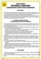 Instrukcje stanowiskowe BHP - IAG56 INSTRUKCJA BHP ZABEZPIECZENIA ZAKŁADU PRZED SZKODNIKAMI, FN - FOLIA SAMOPRZYLEPNA; (245X350MM) - miniaturka - grafika 1