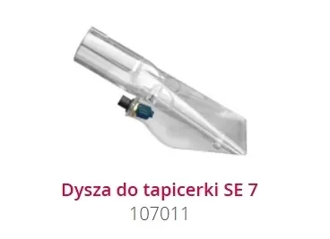 Dysza ssawa podłogowa odkurzacza Sprintus SE7 mała do tapicerki 105 mm DN38