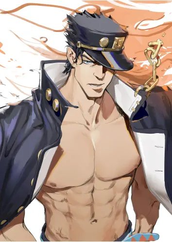Plakat Anime JoJo no Kimyou na Bouken JOJO_081 A1+ Custom Manga