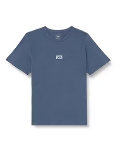 Koszulki i topy damskie - Lee Damska koszulka Regular Tee, niebieski, XS - grafika 1