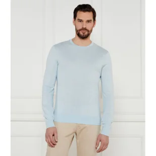 TIGER OF SWEDEN Sweter Connor L Slim Fit z dodatkiem lnu - Swetry męskie - miniaturka - grafika 1