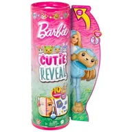 Lalki dla dziewczynek - Lalka Barbie Mattel Cutie Reveal Miś-Delfin Seria Kostiumy Zwierzaczki HRK25 - miniaturka - grafika 1
