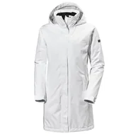 Kurtki damskie - Helly-Hansen Kobiety W Aden Płaszcz, Biały, XXL - miniaturka - grafika 1