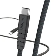 Kable komputerowe i do monitorów - Hama KABEL ŁADUJĄCY/DATA EXTREME USB TYPE C 1,5M (178307) - miniaturka - grafika 1