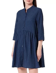 ONLY Damska sukienka Onlnatalia Ls Chicago WVN, Dress Blues, XL - Sukienki - miniaturka - grafika 1