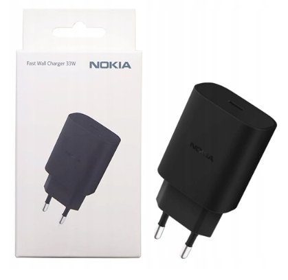 Szybka Ładowarka Sieciowa 33W Nokia AD-030E USB-C Do Apple Samsung Xiaomi Fast Charge