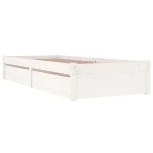 Lumarko Rama łóżka z szufladami, biała, 90x200 cm - Łóżka Lumarko Rama łóżka z szufladami, biała, 90x200 cm - Łóżka - miniaturka - grafika 5