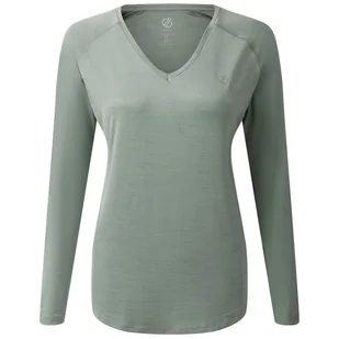 Koszulka damska Dare 2b Discern Tee Rozmiar: XXXL / Kolor: zielony/szary - Koszulki sportowe damskie - miniaturka - grafika 1