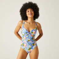 Stroje kąpielowe - Regatta Strój kąpielowy damski wyszczuplający Sakari Multikolor, Rozmiar: 34 - miniaturka - grafika 1