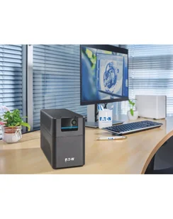 eaton Zasilacz 5E 1600 USB DIN G2 5E1600UD - Zasilacze awaryjne UPS - miniaturka - grafika 1