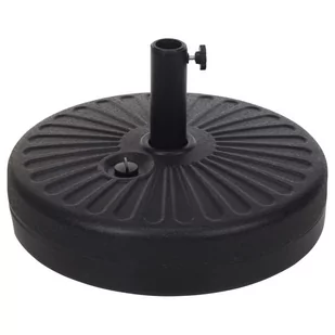 Podstawa stojak pod parasol na wodę piasek czarny 22l 51cm - Parasole ogrodowe - miniaturka - grafika 1