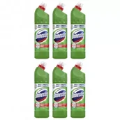 Środki do WC - Domestos Płyn do WC Pine Fresh Zestaw 6 x 750 ml - miniaturka - grafika 1