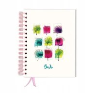 Planery - Bullet journal notes planer zeszyt Bujo A5+ kropki - miniaturka - grafika 1