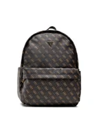 Plecaki - Guess Plecak Vezzola Compact Backpack HMVZZL P2110 Czarny - miniaturka - grafika 1