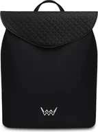 Plecaki - Plecak miejski damski Vuch Joanna Diamond Czarny Jeden rozmiar - miniaturka - grafika 1