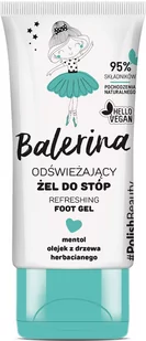 Flos-Lek FLOS NOGI Balerina Odświeżający Żel do stóp 50ml - Pielęgnacja stóp - miniaturka - grafika 1