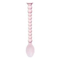 Sztućce dla dzieci - LUU - Zestaw sensorycznych łyżek do karmienia 2szt., velvet blush - miniaturka - grafika 1