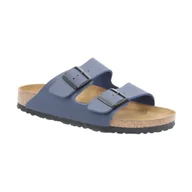 Klapki i japonki damskie - Birkenstock Klapki Arizona | narrow fit | z dodatkiem skóry - miniaturka - grafika 1