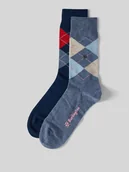 Skarpetki damskie - Skarpety z detalem z logo - miniaturka - grafika 1