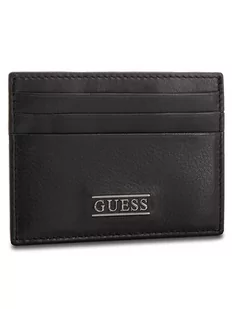GUESS Etui na karty kredytowe SM2420 LEA25 Czarny - Etui na dokumenty i karty - miniaturka - grafika 1