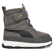 Buty dla chłopców - Śniegowce Puma Evolve Boot Ac+ Inf 392646 08 Szary - miniaturka - grafika 1
