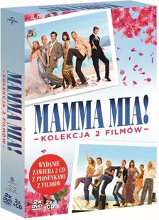 Mamma Mia / Mamma Mia: Here We Go Again 2xdvd+2xcd - Komedie DVD Mamma Mia / Mamma Mia: Here We Go Again 2xdvd+2xcd - Komedie DVD - miniaturka - grafika 1
