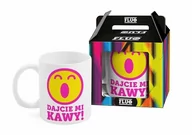 Kubki - Pigmejka Kubek Fluo BOSS, Dajcie mi kawę, 300 ml - miniaturka - grafika 1