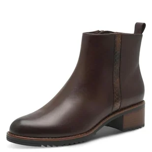 Marco Tozzi Damskie 2-25381-45 modne kozaki, Mocca Comb, 38 EU, Mocca Comb, 38 EU - Kozaki damskie - miniaturka - grafika 1