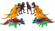 Figurki dla dzieci - Dinozaury Duży Zestaw 12 Szt Figurki Różne Gumowe - miniaturka - grafika 1