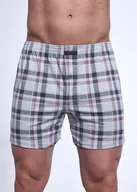 Majtki męskie - BOKSERKI CORNETTE COMFORT CM-008/303 (kolor szary, rozmiar 3XL) - miniaturka - grafika 1