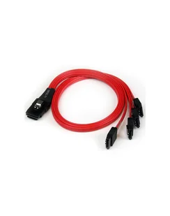Startech miniSAS > 4x SATA 50cm (SAS8087S4R50) - Kable komputerowe i do monitorów - miniaturka - grafika 1