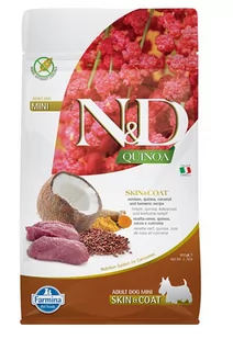 Farmina N&D Quinoa Skin & Coat Venison 0,8 kg - Sucha karma dla psów - miniaturka - grafika 1