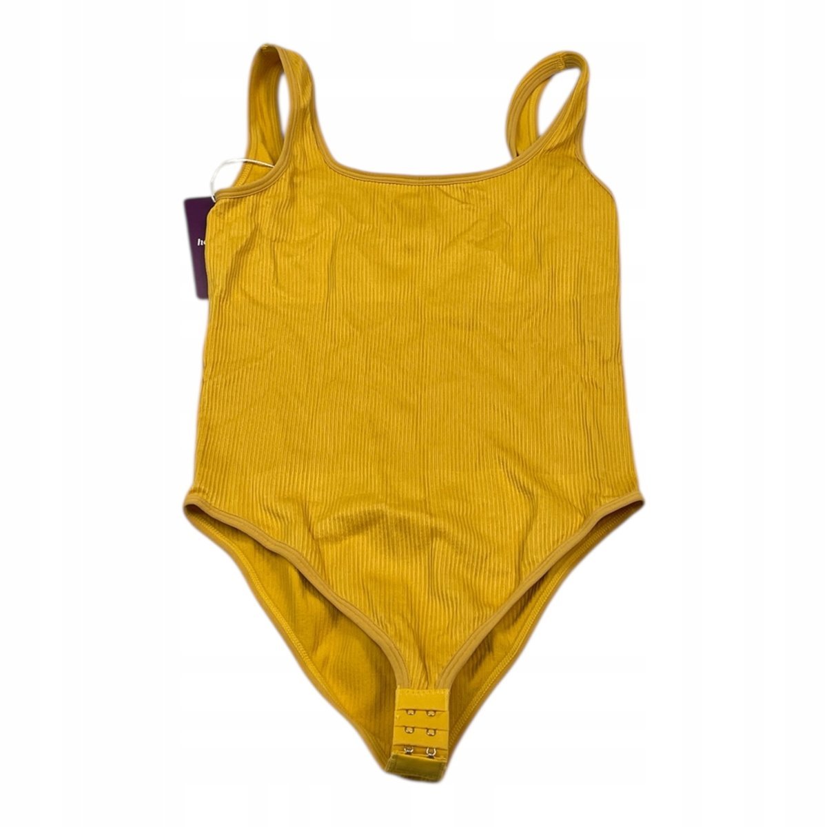 Body damskie Heyshape modelujące z prążkowanego materiału L