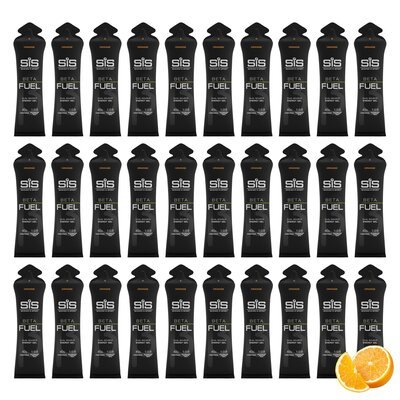 Żel energetyczny SIS Beta Fuel Pomarańczowy (30 x 60 ml)