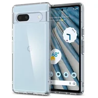 Etui i futerały do telefonów - Etui SPIGEN Ultra Hybrid do Google Pixel 7A Przezroczysty - miniaturka - grafika 1