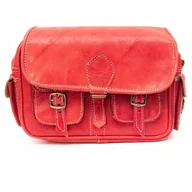 Torebki damskie - Torebka Damska Torba Listonoszka Ze Skóry Naturalnej Szyta Ręcznie W Maroko - miniaturka - grafika 1