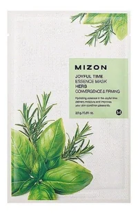 Mizon Joyful Time Essence Mask Ściągająca Maska w Płachcie Herb 6406 - Maseczki do twarzy - miniaturka - grafika 1