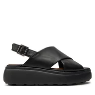 Sandały damskie - Sandały Geox D Spherica Ec4.1 S D45D4A 00085 C9999 Czarny - miniaturka - grafika 1