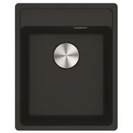 Zlewozmywaki - Franke Zlewozmywak fragranitowy Maris MRG 610-37 TL Onyx 114.0661.776 114.0661.776 - miniaturka - grafika 1