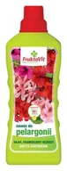 Nawozy ogrodnicze - Fruktovit Plus Nawóz płynny do pelargonii butelka 1,1 kg - miniaturka - grafika 1