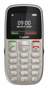 Gigaset GL395 2.2" Szary - Telefony komórkowe - miniaturka - grafika 1
