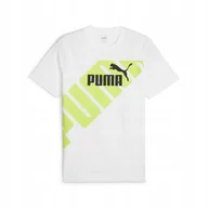 Koszulki męskie - PUMA KOSZULKA POWER GRAPHIC 67896052 r M - miniaturka - grafika 1
