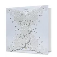 Kartki okolicznościowe i zaproszenia - Karnet kwadratowy Ślub HMPremium-204 Nowa - miniaturka - grafika 1