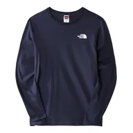 Koszulki męskie - THE NORTH FACE Easy bluzka Summit Navy L - miniaturka - grafika 1
