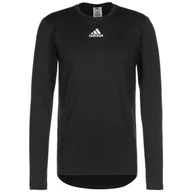 Bluzy sportowe męskie - Koszulka z długim rękawem adidas Techfit - miniaturka - grafika 1