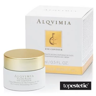 Alqvimia Alqvimia Essentially Beautiful Eye Contour Cream Krem na okolicę oczu 15 ml - Kosmetyki pod oczy - miniaturka - grafika 1